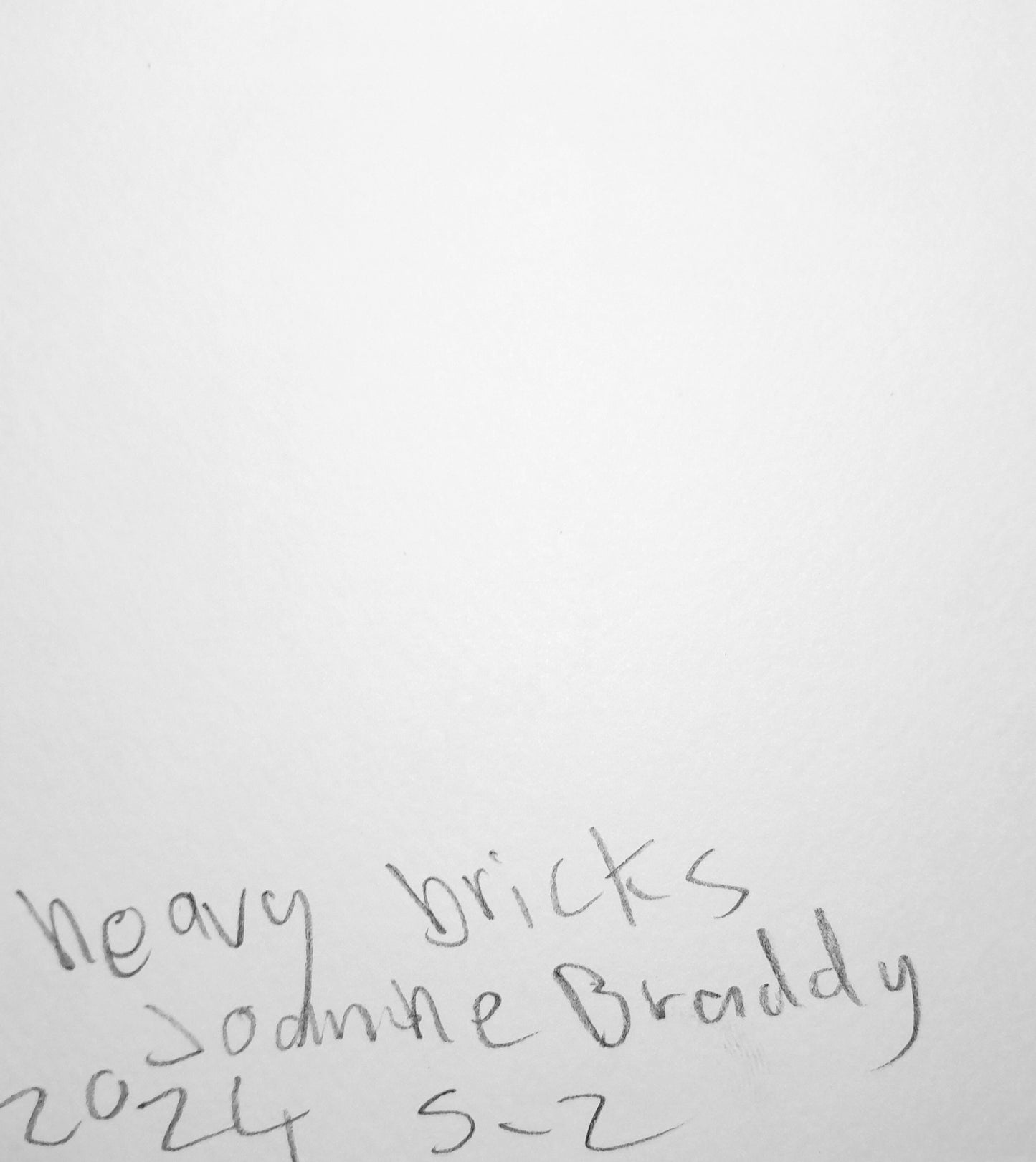 Heavy bricks series 2