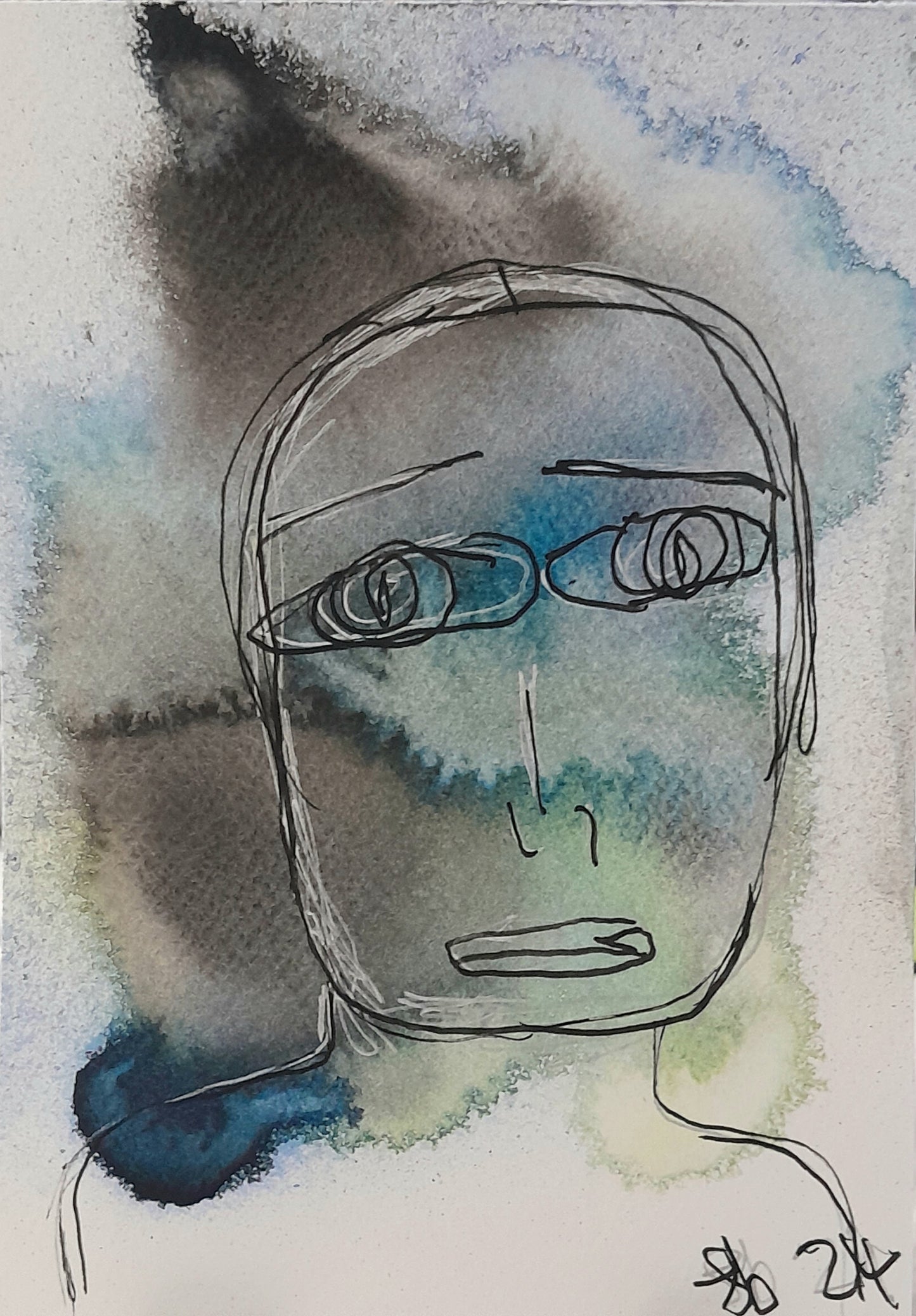 The inspiration S-3
Series 1
A5 300 gsm paper watercolor ink pen
2024