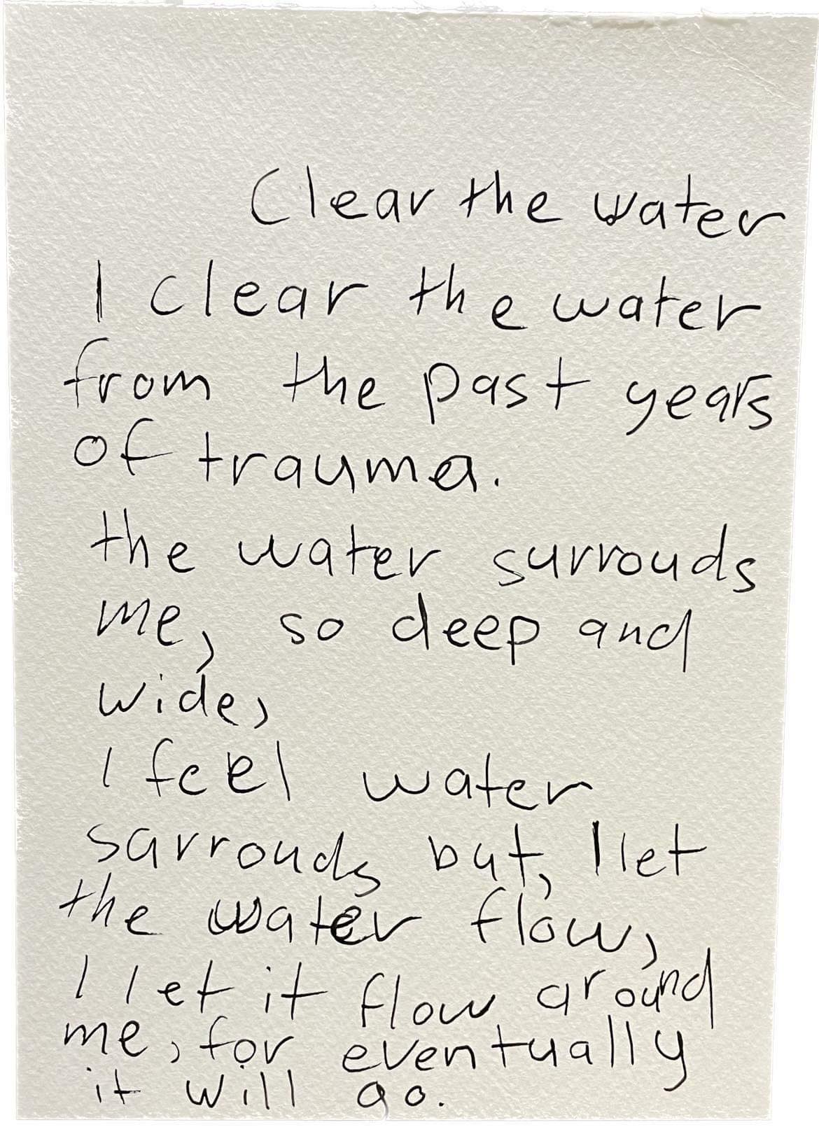 Clear the water series 4