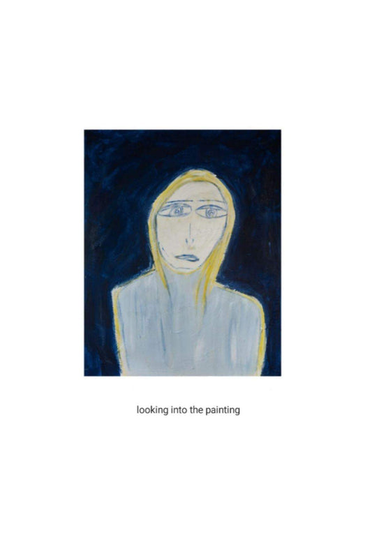 Looking into the painting